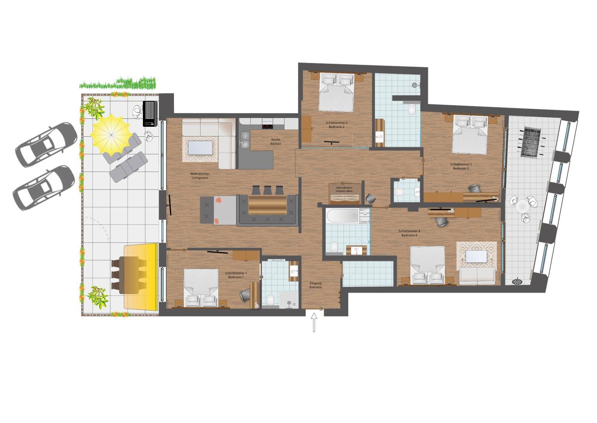 Apartmenthaus Goldeck 리드임오브린터 외부 사진